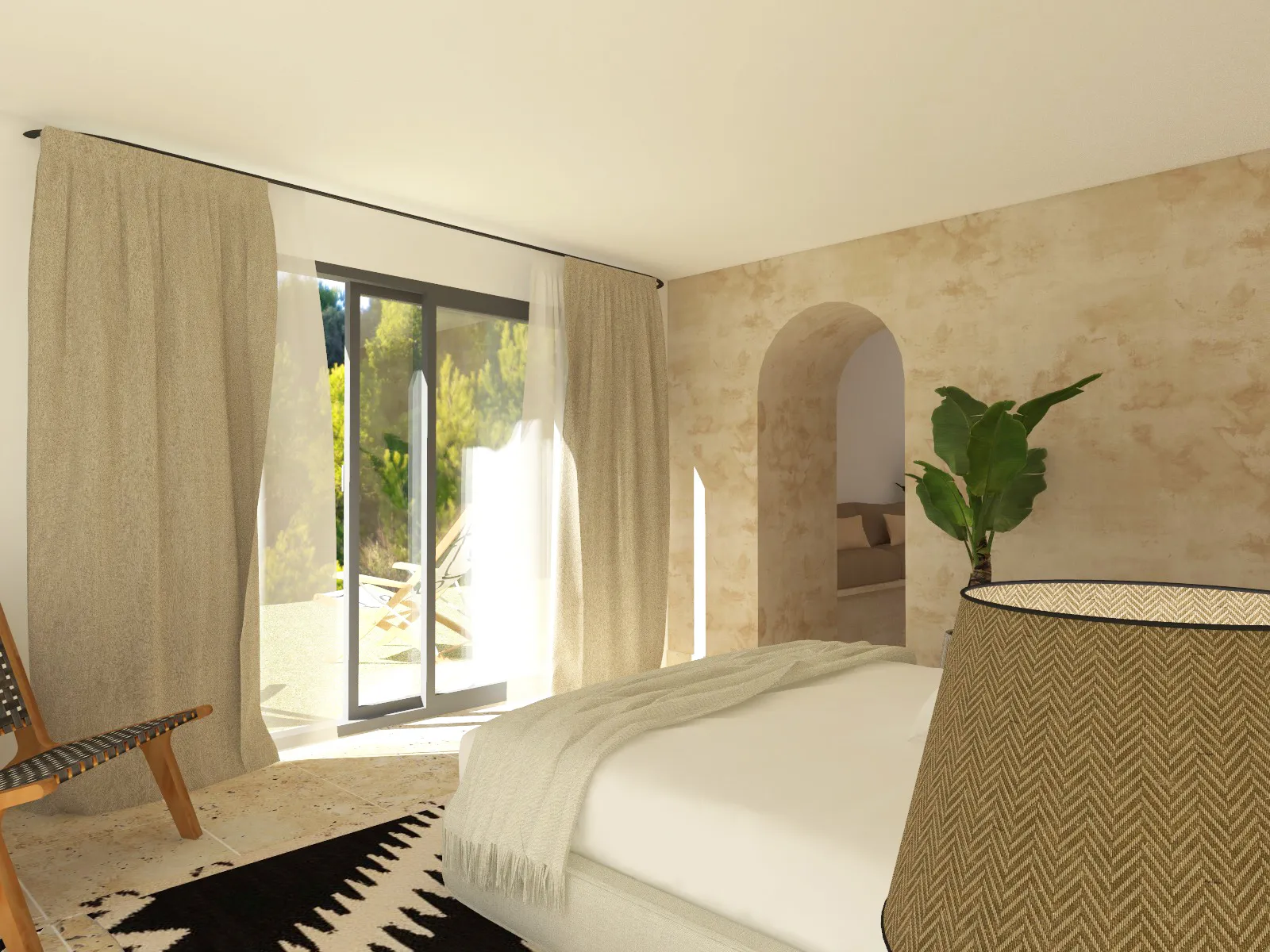 Chambre après réhabilitation