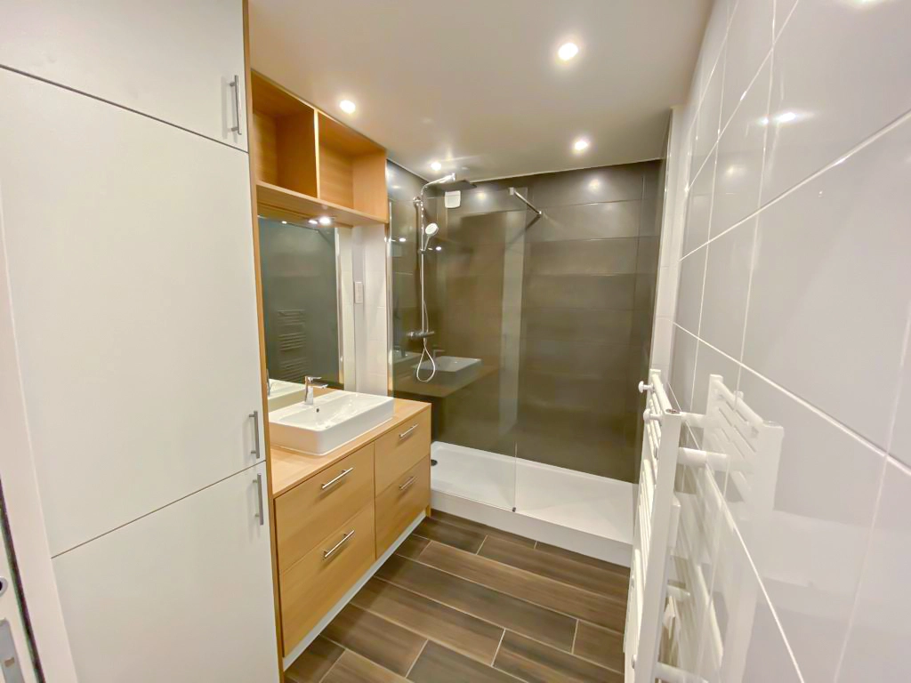 Salle de bain appartement haussmannien