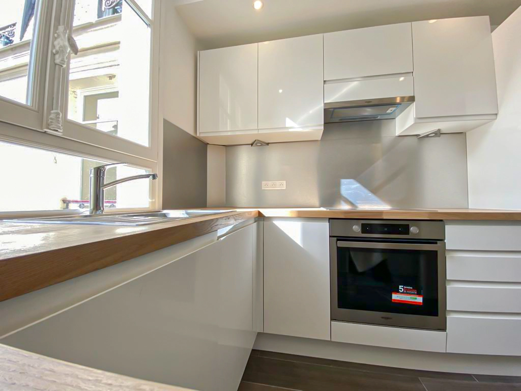 Cuisine appartement haussmannien 