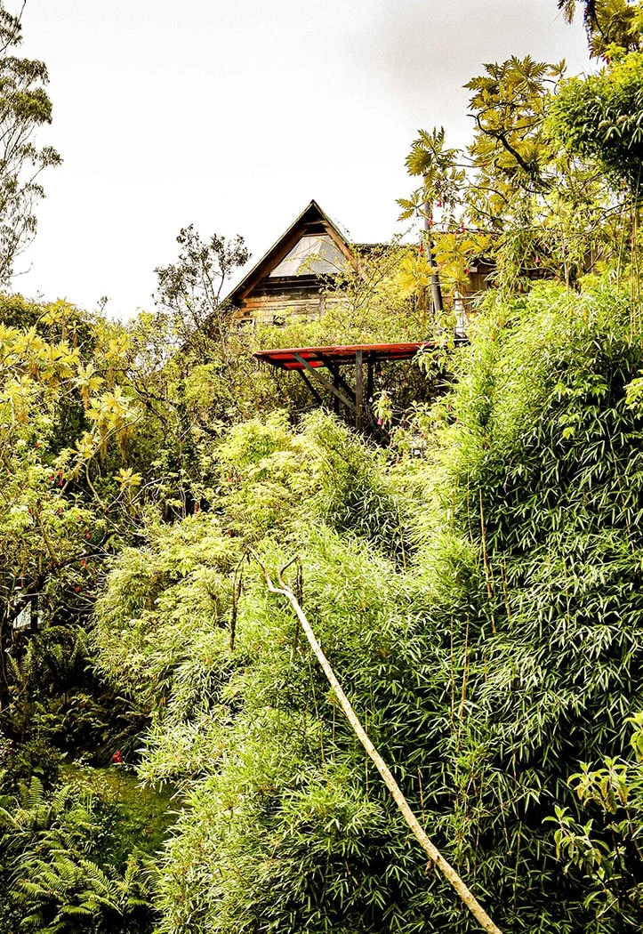 Vue  sur villa 