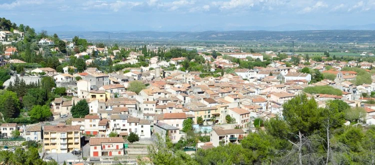 Vue sur village 